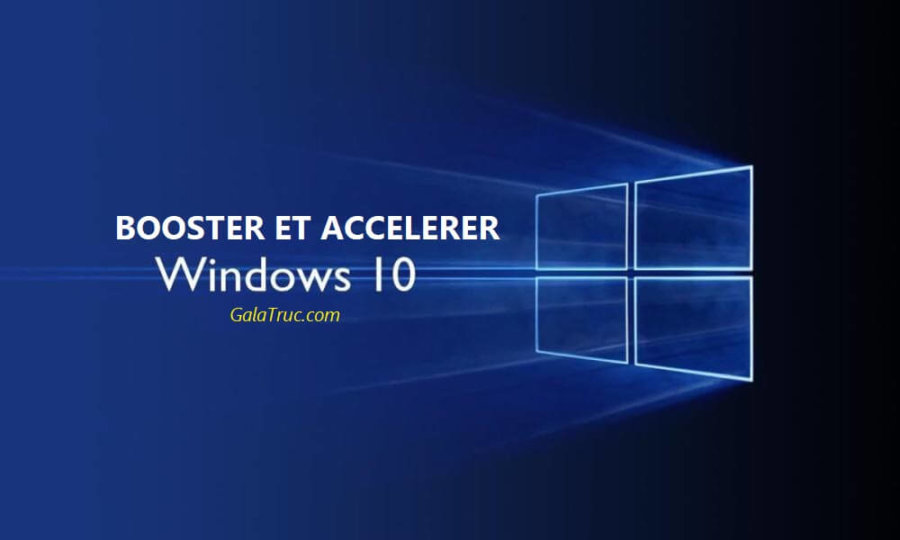 accélérer Windows 10 cover