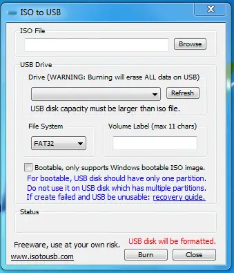 iso to usb 1