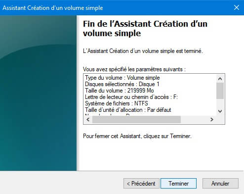 partitionner hdd 11